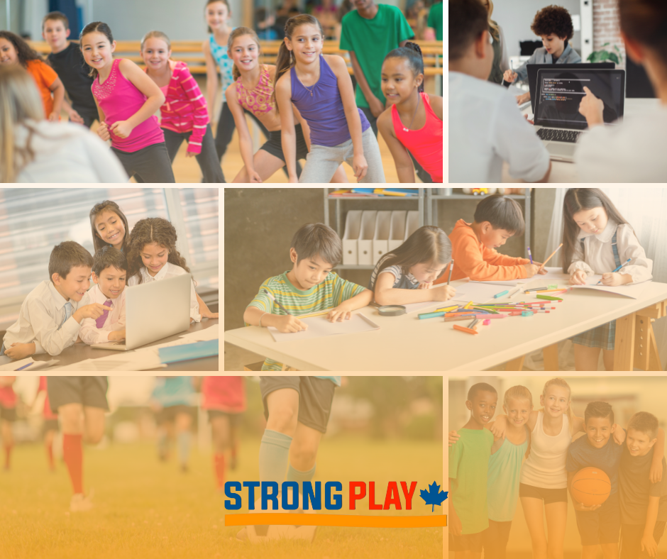 Strongplay Youth Programs Collage